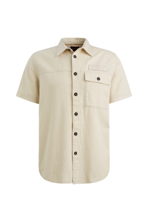 PME Legend Short Sleeve Shirt Ctn Slub 7013 Bone white