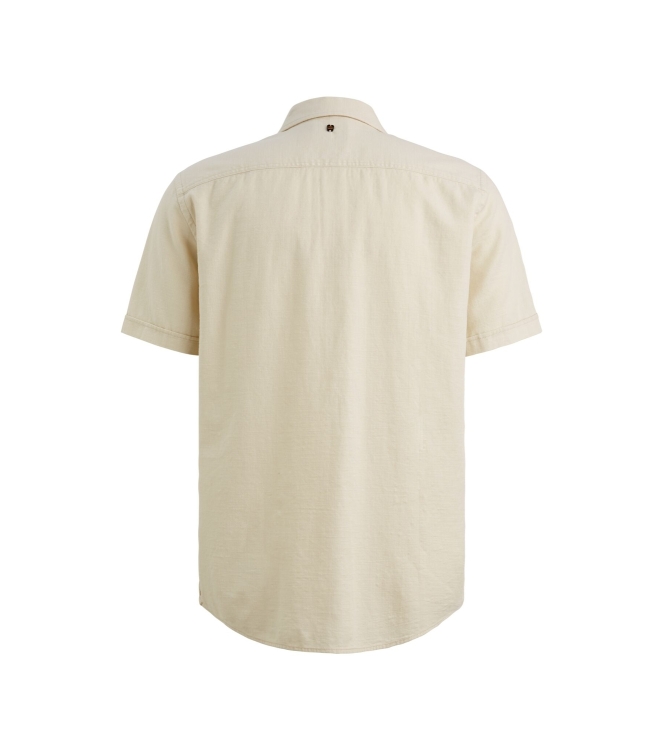 PME Legend Short Sleeve Shirt Ctn Slub 7013 Bone white