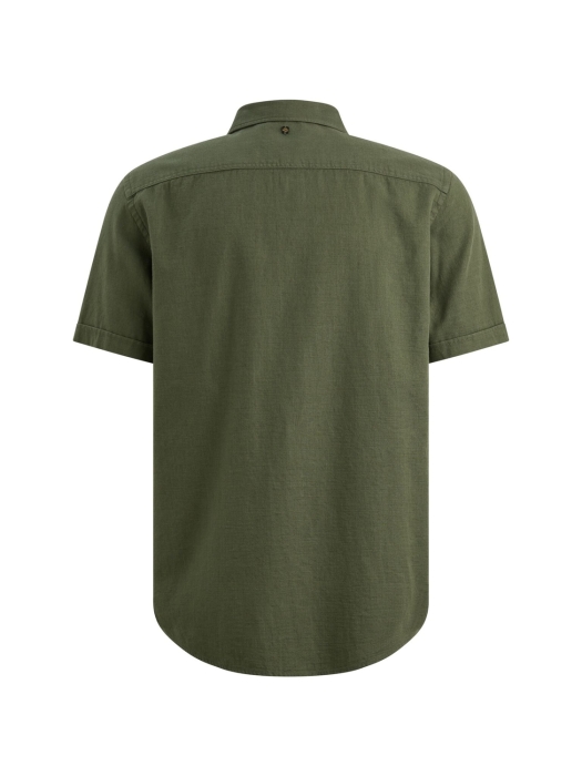 PME Legend Short Sleeve Shirt Ctn Slub 6150 Thyme