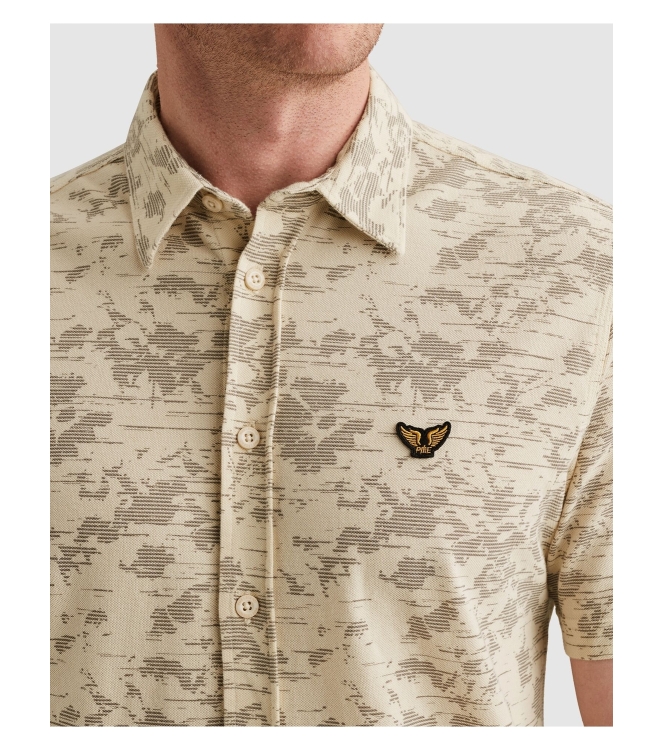 PME Legend Short Sleeve Shirt Aop On Jersey P 7011 Birch
