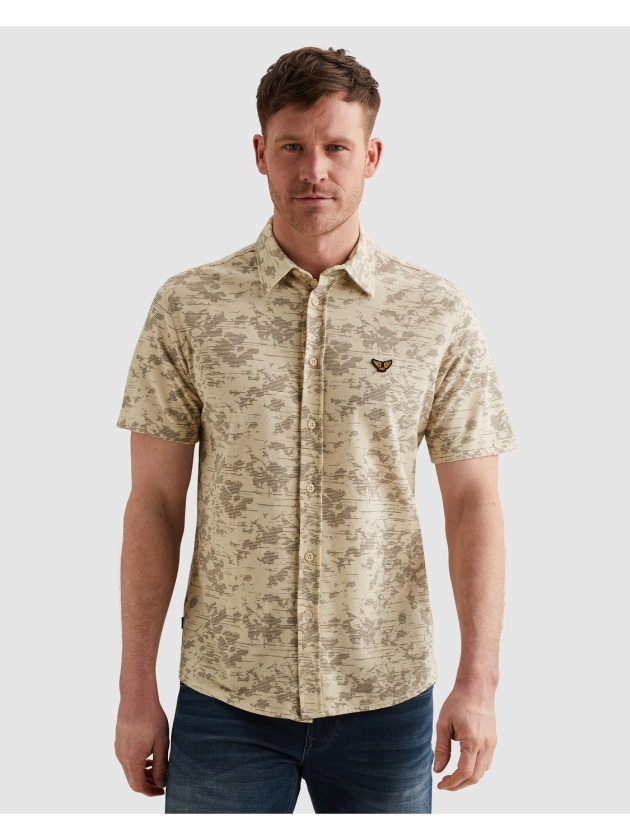 PME Legend Short Sleeve Shirt Aop On Jersey P 7011 Birch