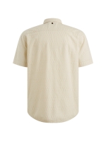PME Legend Short Sleeve Shirt Jacquard 7013 Bone white