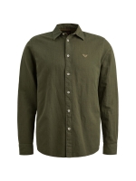 PME Legend LONG SLEEVE SHIRT Ctn Linen garmen 6150 Thyme