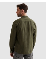 PME Legend LONG SLEEVE SHIRT Ctn Linen garmen 6150 Thyme