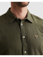 PME Legend LONG SLEEVE SHIRT Ctn Linen garmen 6150 Thyme