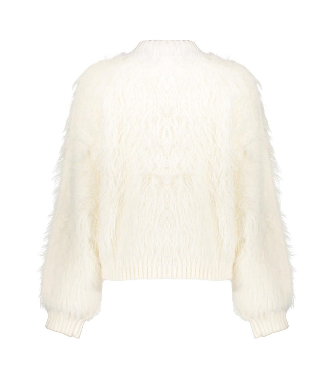 Geisha Cardigan furry 000010 Offwhite