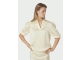 Neo Noir Roella heavy sateen blouse 191 Light yellow