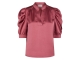 Neo Noir Roella heavy sateen blouse 430 Cherry pink