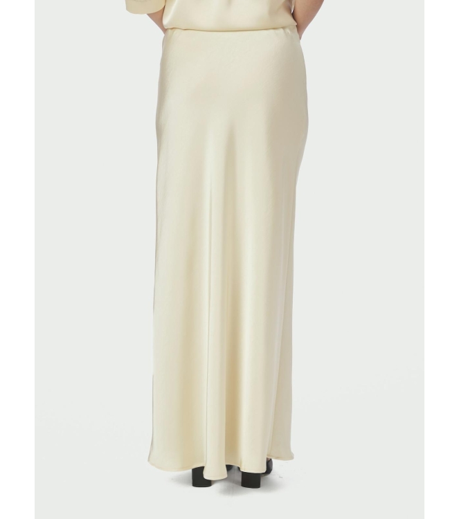 Neo Noir Vicky heavy sateen skirt 191 Light yellow