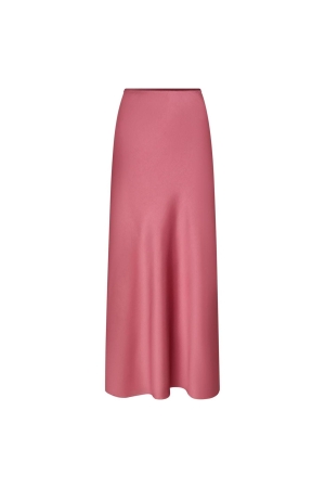 Neo Noir Vicky heavy sateen skirt 430 Cherry pink