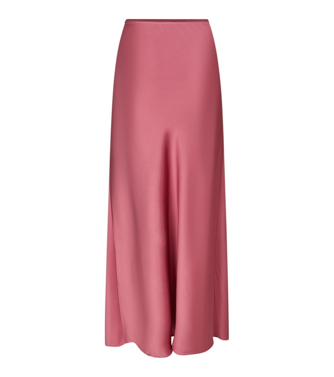 Neo Noir Vicky heavy sateen skirt 430 Cherry pink