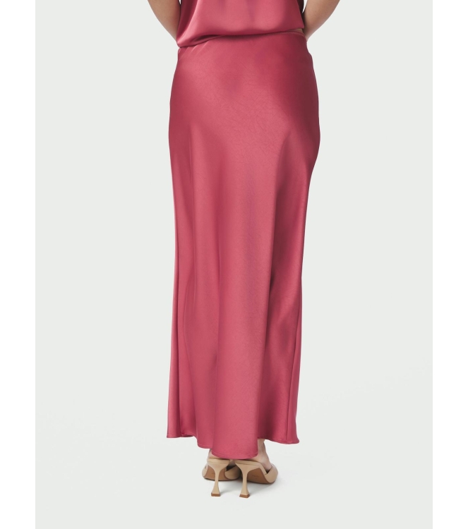 Neo Noir Vicky heavy sateen skirt 430 Cherry pink