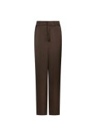 Neo Noir Emmett heavy sateen pants 676 Dark brown