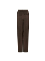 Neo Noir Emmett heavy sateen pants 676 Dark brown