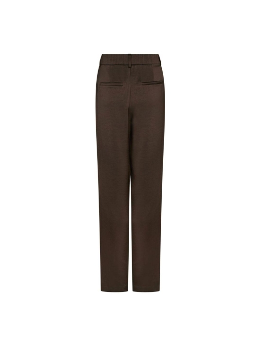 Neo Noir Emmett heavy sateen pants 676 Dark brown