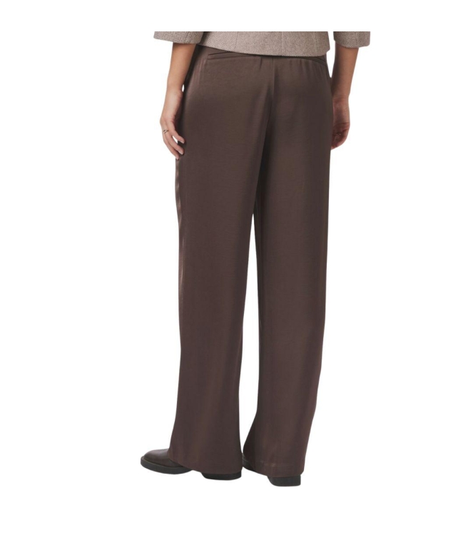 Neo Noir Emmett heavy sateen pants 676 Dark brown