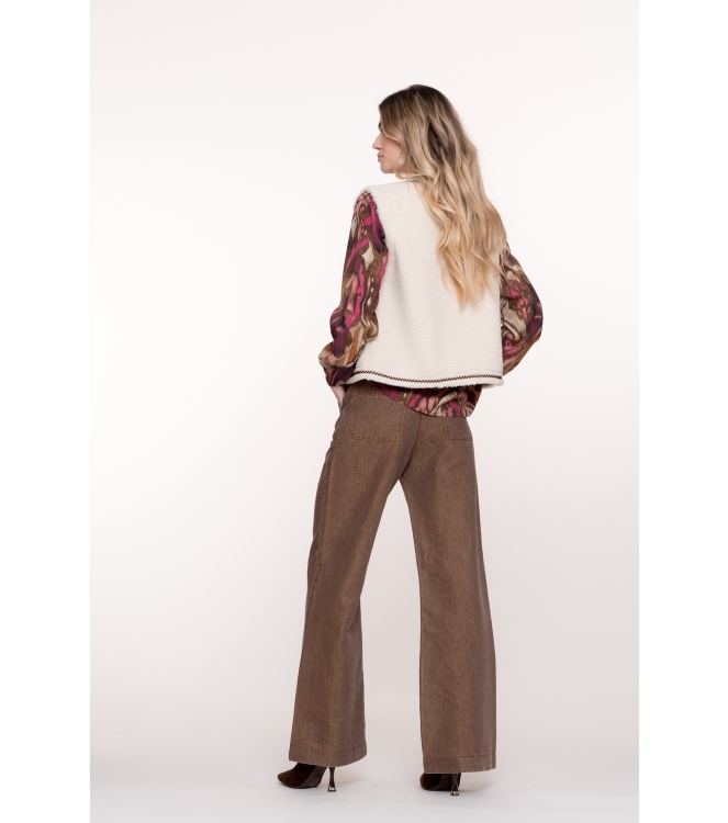Geisha Jeans flair 000735 Camel