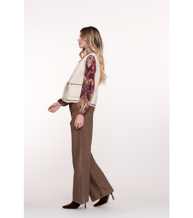 Geisha Jeans flair 000735 Camel