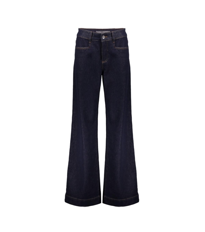 Geisha Jeans flair 000880 Dark blue denim