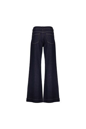 Geisha Jeans flair 000880 Dark blue denim