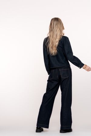 Geisha Jeans flair 000880 Dark blue denim