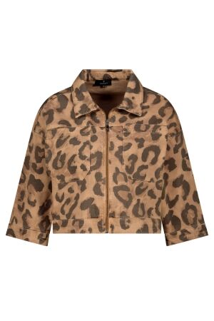 Monari Jacke 548 Biscotti gemustert