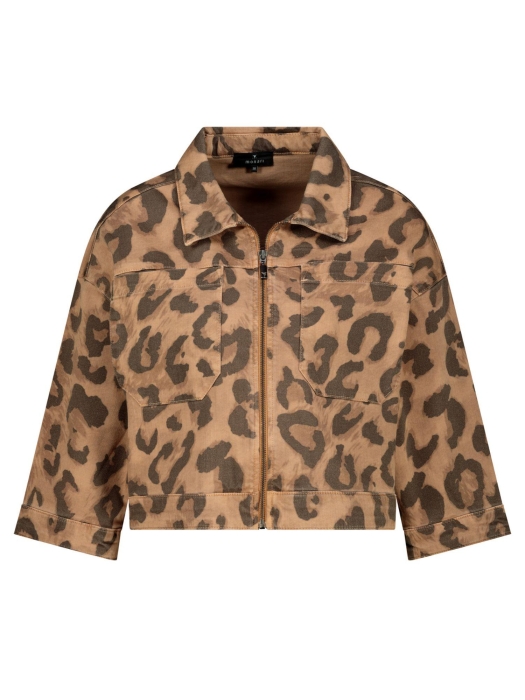 Monari Jacke 548 Biscotti gemustert