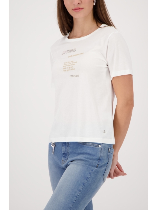 Monari T-Shirt 102 Off white