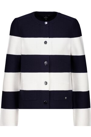 Monari Strickjacke 756 Marine ringel