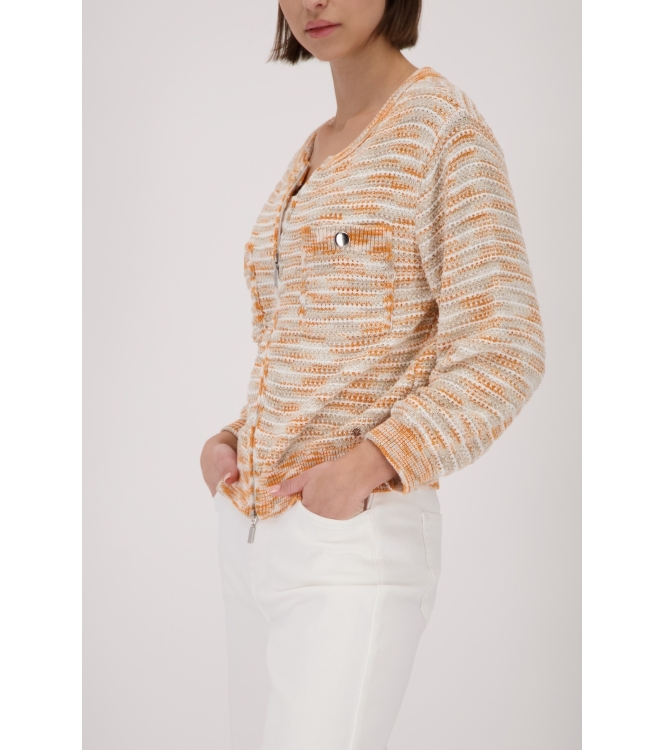 Monari Strickjacke 124 Champagne beige