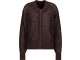 Monari Strickjacke 564 Dark  chocolate