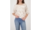 Monari Pullover 126 Champagne beige gemustert