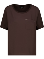 Monari Bluse 564 Dark  chocolate