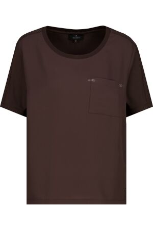Monari Bluse 564 Dark  chocolate