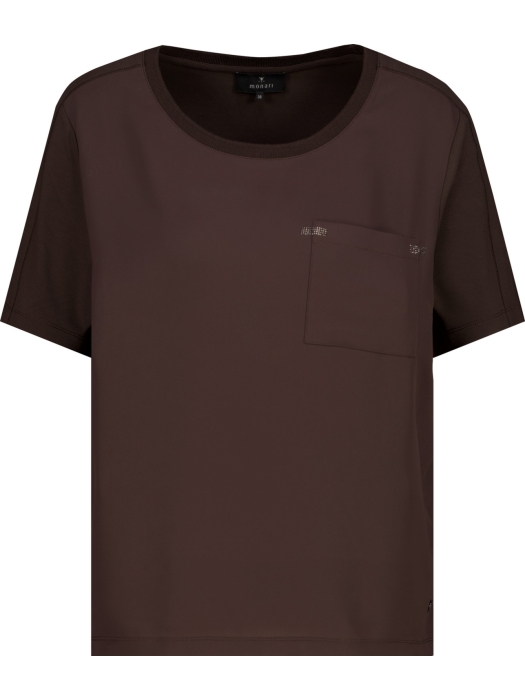 Monari Bluse 564 Dark  chocolate