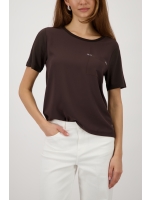 Monari Bluse 564 Dark  chocolate