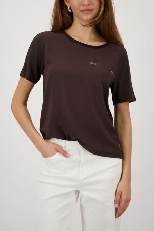 Monari Bluse 564 Dark  chocolate