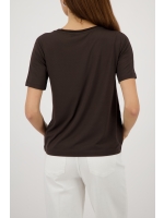 Monari Bluse 564 Dark  chocolate