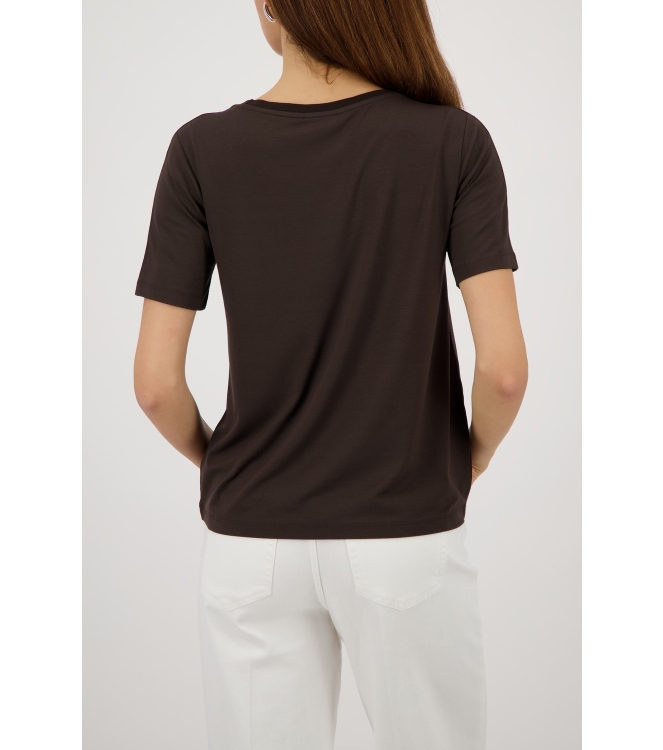 Monari Bluse 564 Dark  chocolate