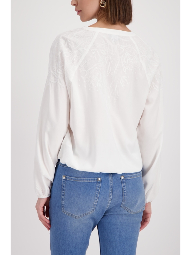 Monari Bluse 102 Off white