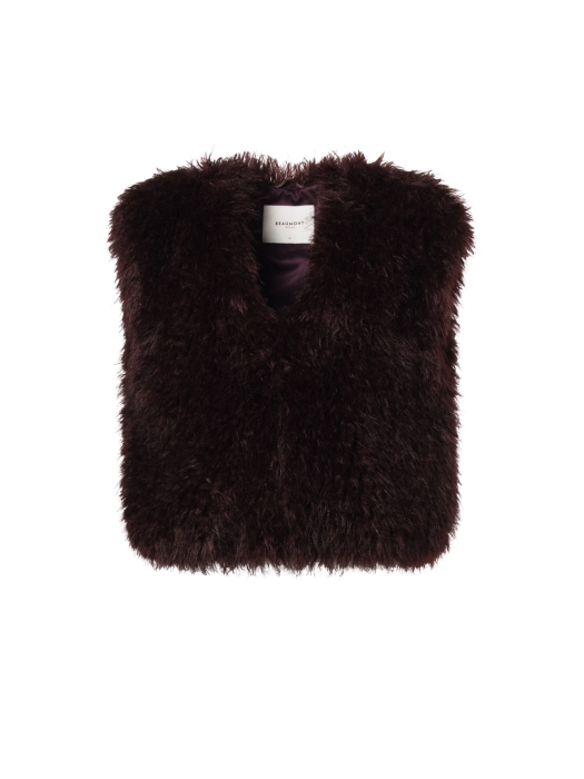 Beaumont SOFIE Gilet 4840 burgundy