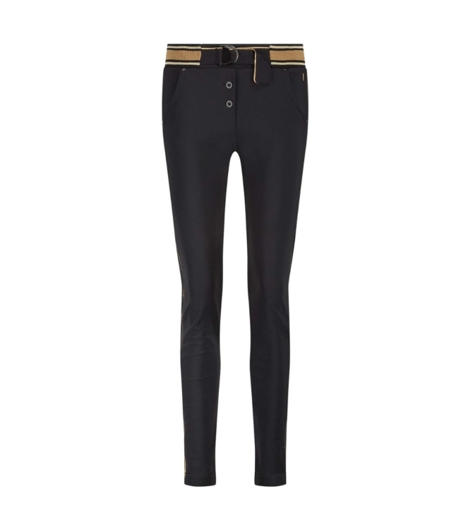 ZIP73 Pants board buckle 001 Black