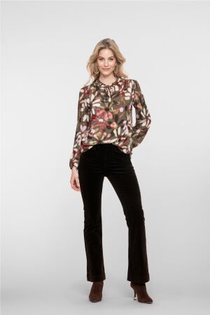Geisha Pants cord 999 Black
