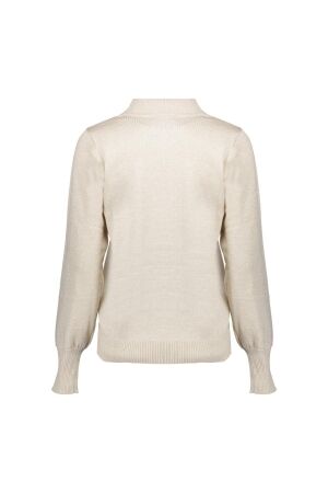 Geisha Pullover basic turtle lurex 10 Off white