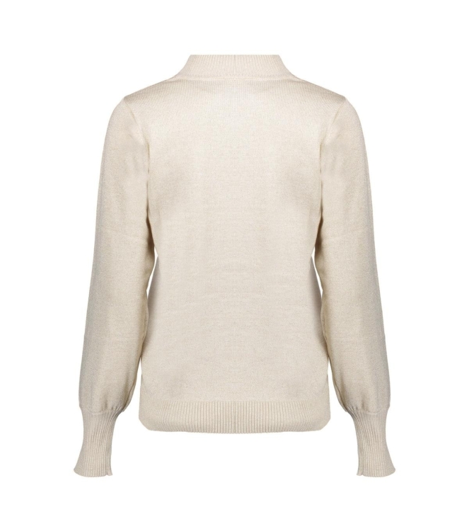 Geisha Pullover basic turtle lurex 10 Off white