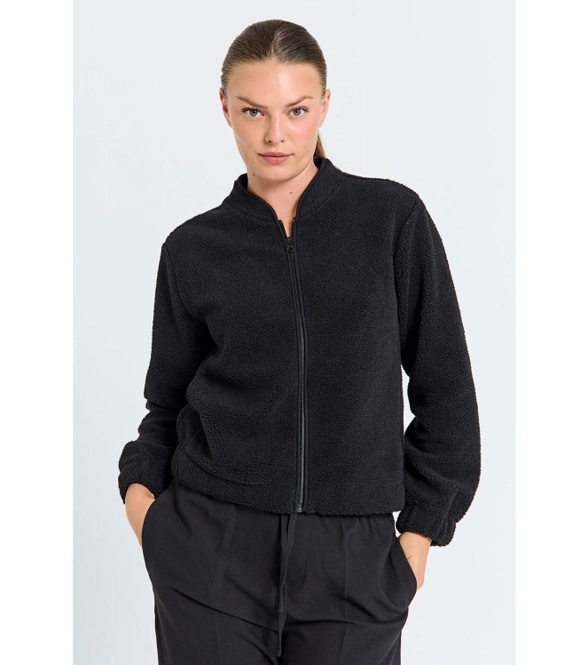 Freequent Tedy jacket Black