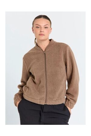 Freequent Tedy jacket Dessert taupe