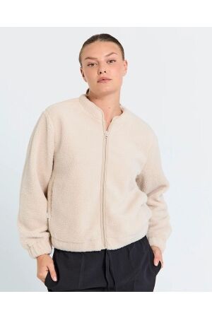 Freequent Tedy jacket Moonbeam