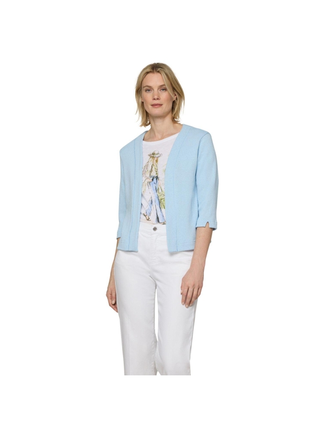 Rabe Jacke 6309 Himmelblau
