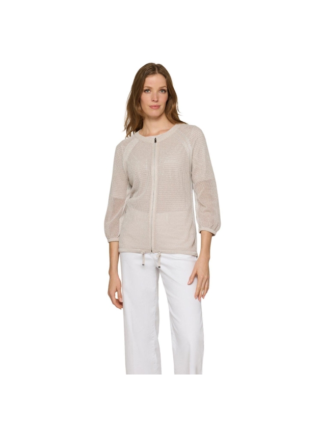 Rabe Strickjacke 6609 Sisal